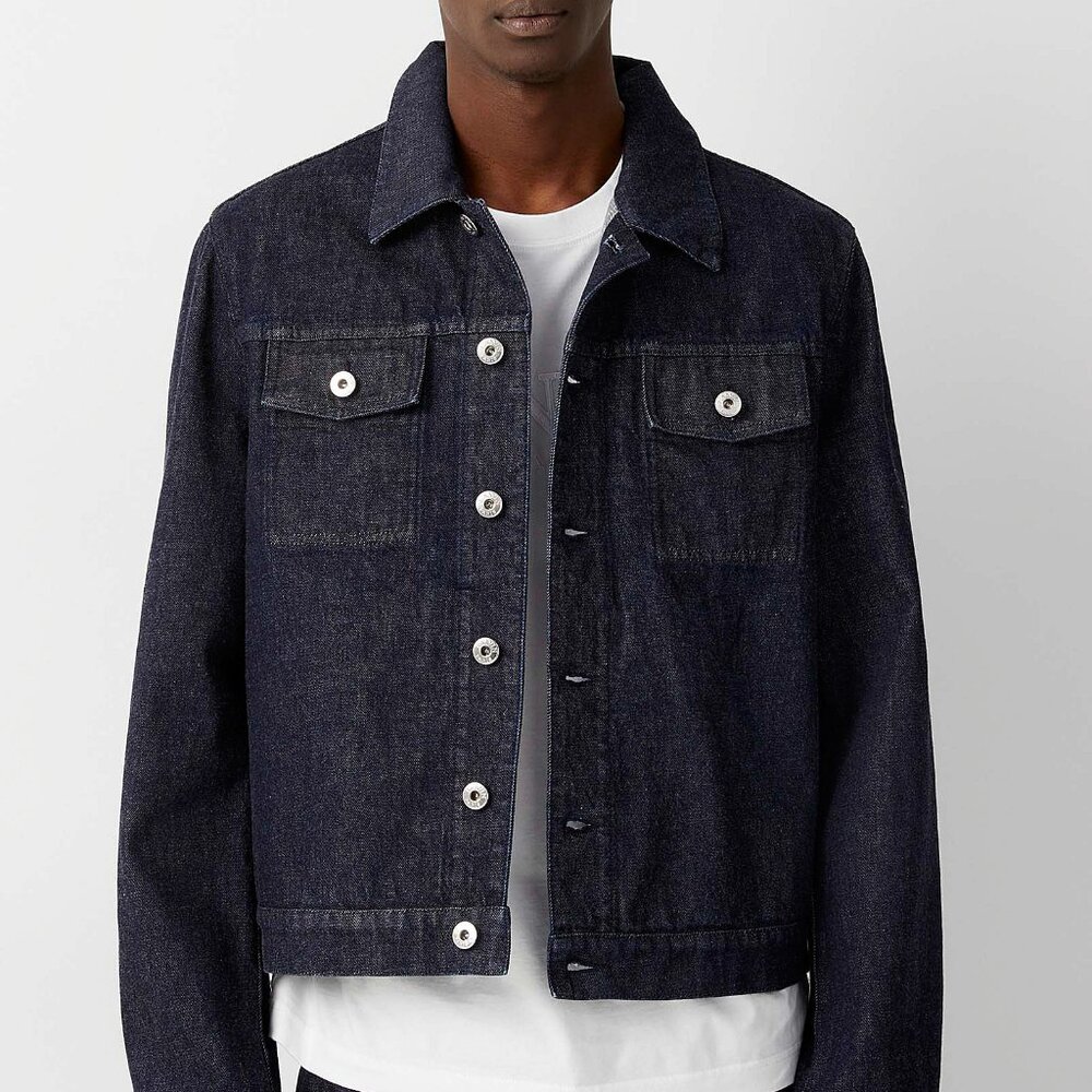 BNWT AW22 LANVIN INDIGO DENIM JACKET 48